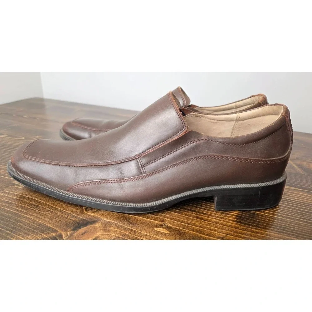 G.H.‎ Bass & Co Leather Loafers Shoes Size 11.5 M Brown 2430-200